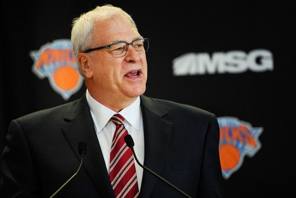 New York Knicks president Phil Jackson