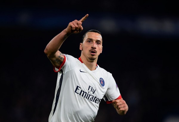 Paris Saint-Germain striker Zlatan Ibrahimović