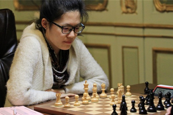 Reigning Women's World Chess champion Hou Yifan