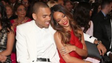 ingers Chris Brown (L) and Rihanna attend the 55th Annual GRAMMY Awards at STAPLES Center on Feb. 10, 2013 in Los Angeles, California. (Photo: Christopher Polk/Getty Images for NARAS)