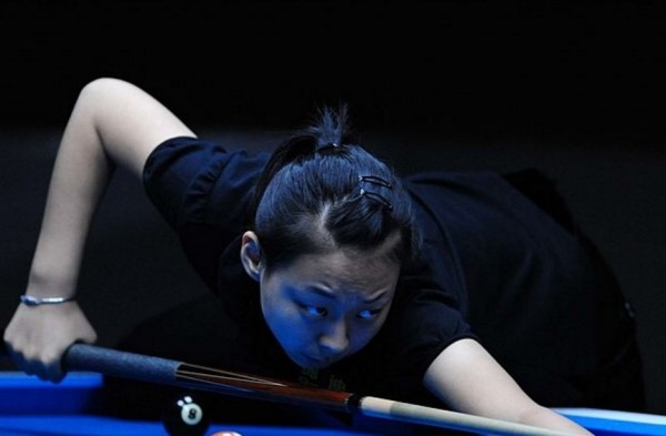 Chinese billiards player Chen Siming