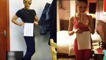 Disturbing A4 Waist Challenge is taking the Chinese social media by storm