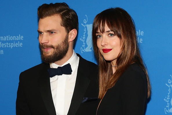 Jamie Dornan and Dakota Johnson, who will still star in 'Fifty Shades Darker, attend the 'Fifty Shades of Grey' premiere during the 65th Berlinale International Film Festival at Zoo Palast on Feb. 11, 2015 in Berlin, Germany. (Photo: Vittorio Zunino Celot