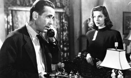 Humphrey Bogart and Lauren Bacall in "The Big Sleep"