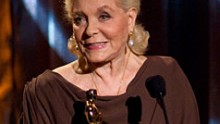 Lauren Bacall accepts her Honorary Oscar during the 2009 Governors Awards at the Academy of Motion Picture Arts & Sciences.