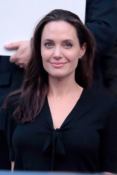 Angelina Jolie Visits The Refugee Reception Area At The Port Of Piraeus