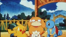 Pikachu Psyduck Togepy Squirtle In The Animated Movie Pokemon:The First Movie Ph