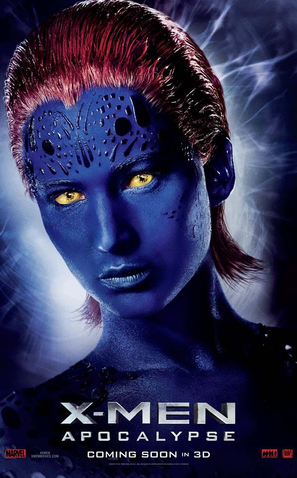 Jennifer Lawrence as Mystique in 'X-Men: Apocalypse'