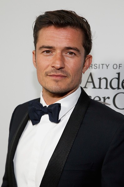 Orlando Bloom attends the launch of the Parker Institute for Cancer Immunotherapy, an unprecedented collaboration between the country's leading immunologists and cancer centers on April 13, 2016 in Los Angeles, California.