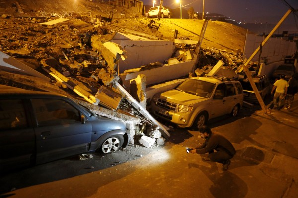 The aftermath of the April 1 quake in Chile