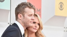 Recording artists Anderson East (L) and Miranda Lambert attend the 51st Academy of Country Music Awards at MGM Grand Garden Arena on April 3, 2016 in Las Vegas, Nevada.