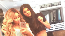 Blac Chyna and Kylie Jenner's photo make it to Rob Kardashian's Instagram account.