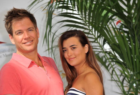 Michael Weatherly and Cote De Pablo pose during a photocall for 'NCIS' tv series at Grimaldi Forum on June 10, 2010 in Monte-Carlo, Monaco.