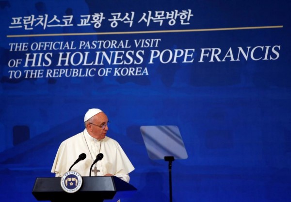 Pope Francis in South Korea