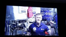 British Astronaut Tim Peake completed the race in three hours and 35 minutes.