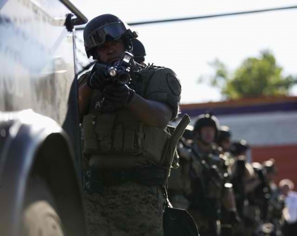 Militarized Ferguson Police