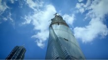 China's tallest building opens annex and basement area to public.