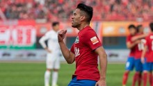 Henan Jianye striker Javier Patiño