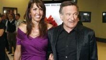 Robin Williams escorts wife Susan Schneider