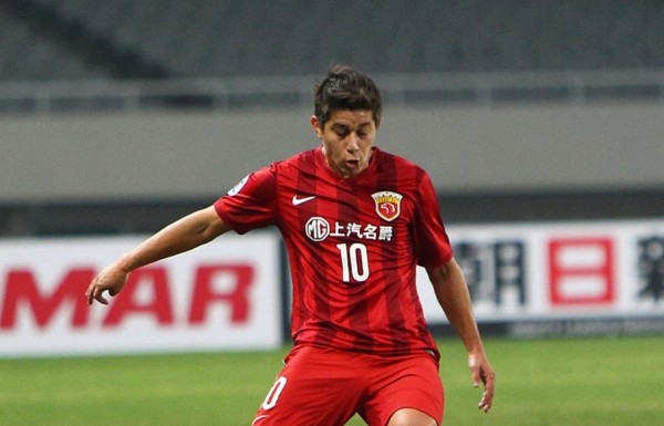 Shanghai SIPG midfielder Dario Conca