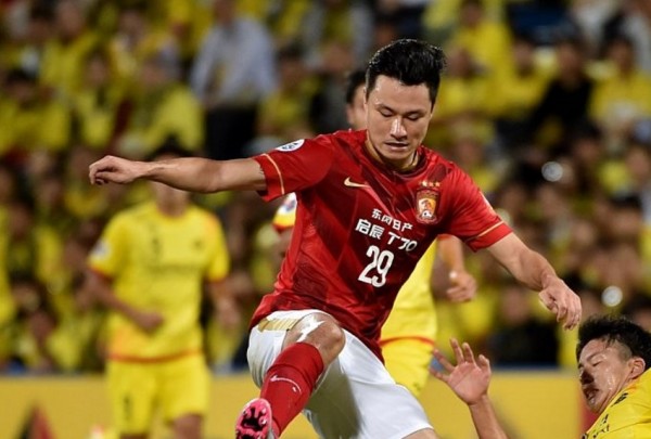 Guangzhou Evergrande striker Gao Lin