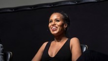 Kerry Washington speaks during the 'Scandal-ous!' event hosted by the Smithsonian Associates.