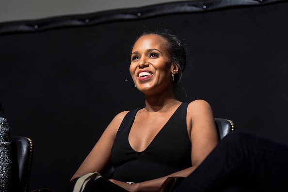 Kerry Washington speaks during the 'Scandal-ous!' event hosted by the Smithsonian Associates.