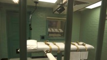 The death chamber where lethal injections are carried out