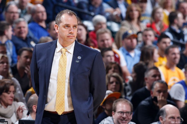 Indiana Pacers head coach Frank Vogel