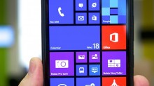 Nokia Lumia 1520 running on the Windows Phone operating system