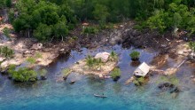 Five islands of the tiny tropical nation of Solomon Islands have now vanished due to rising sea levels.