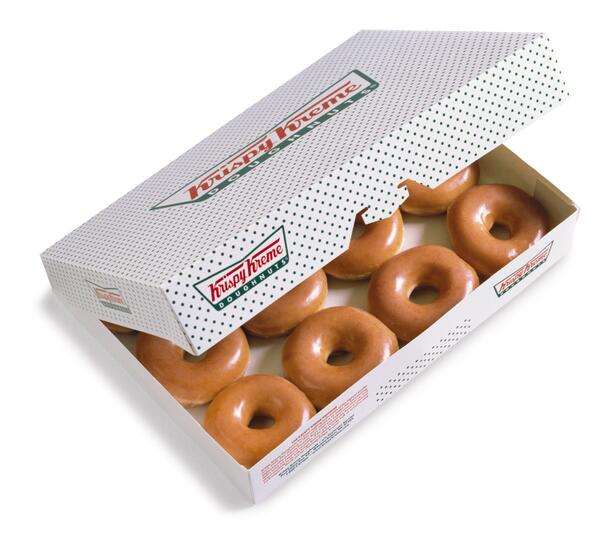 Krispy Kreme was founded in 1937 and has more than 1100 shops around the world, with about 300 of those in the United States.