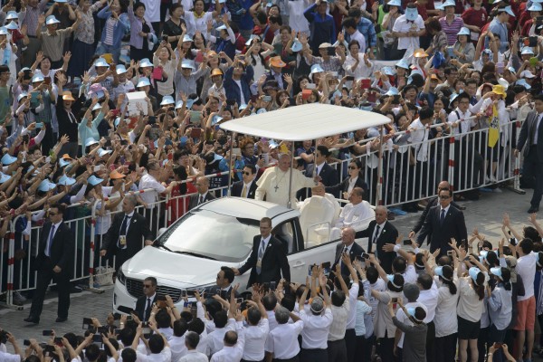 Pope in South Korea