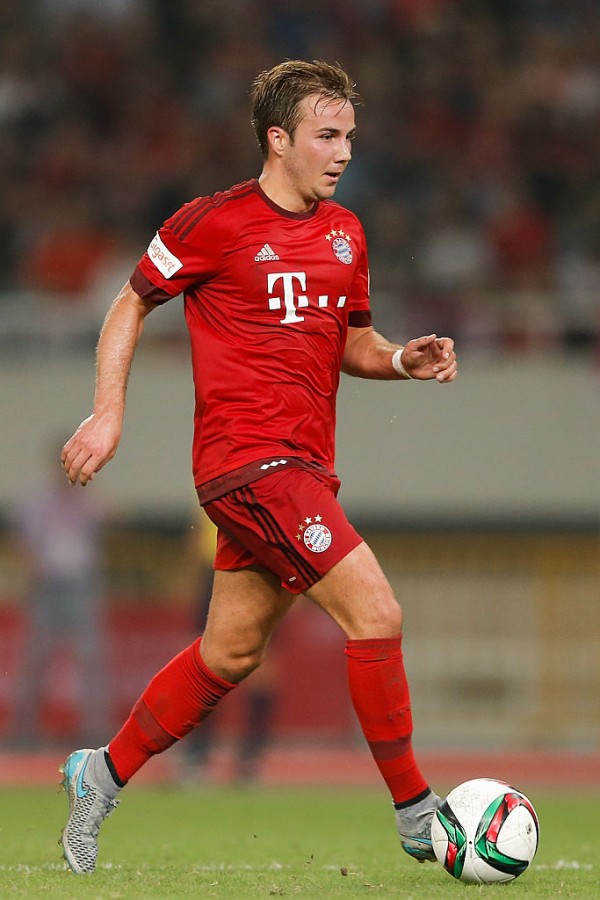 Bayern Munich midfielder Mario Götze