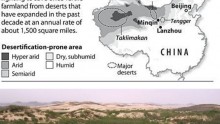 Desertification destroys