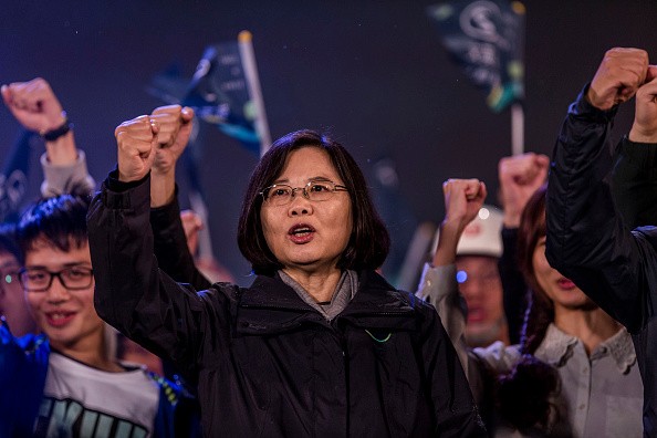 Taiwan's new President's inaugural speech.  