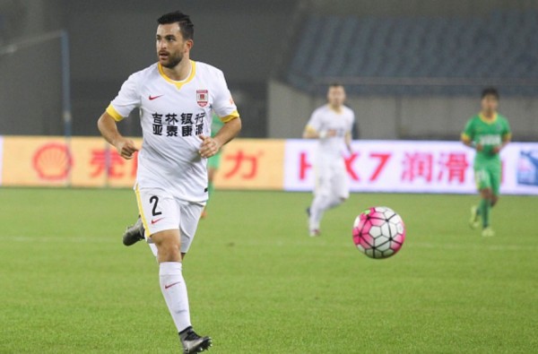 Changchun Yatai defender Jack Sealy
