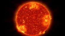 See how energy from our young sun – 4 billion years ago -- aided in creating molecules in Earth's atmosphere that allowed it to warm up enough to incubate life.