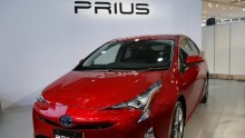 The 2016 Prius received an award from a consumer group as the most fuel efficient vehicle the group has ever tested.