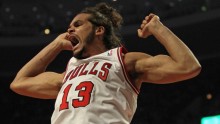 Chicago Bulls center Joakim Noah