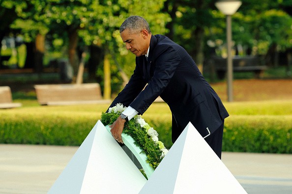 obama's visit to Hiroshima. 