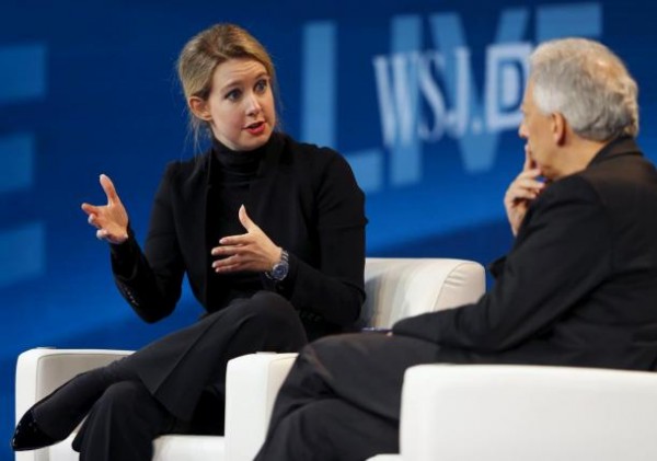 Elizabeth Holmes is the founder of Theranos