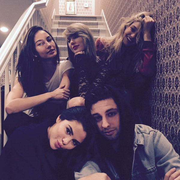 Taylor and Gigi with Friends