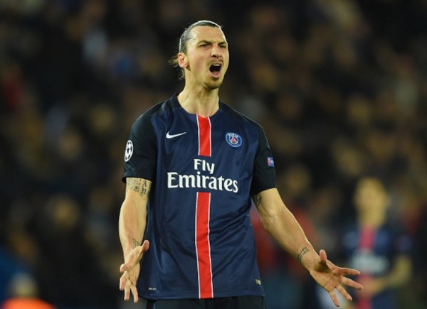 Paris Saint-Germain striker Zlatan Ibrahimović