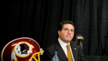 Daniel Snyder, owner of Washington's NFL team.
