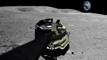 The Moon Express “MX-1” Lunar Lander spacecraft will use yydrogen peroxide as rocket fuel to propel scientific and commercial payloads from Earth orbit to the moon.