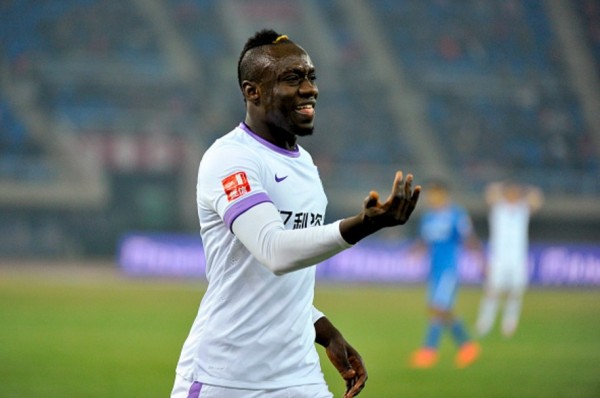 Tianjin Teda striker Mbaye Diagne