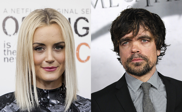 Taylor Schilling and Peter Dinklage