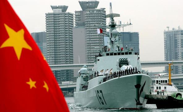Chinese Navy Commander Visits Japan