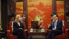 European Union Foreign Policy Chief Federica Mogherini Visits China
